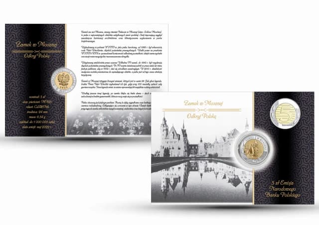 5 zł zamek w Mosznej - poznaj szczegóły i wartość tej monety